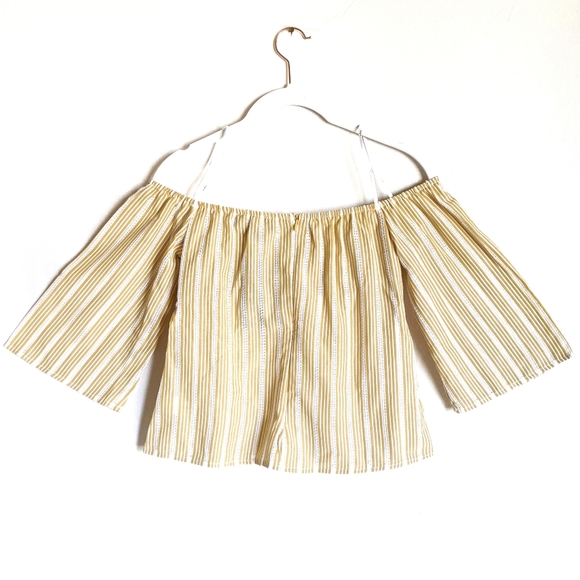 Lulu's Beyond Belief Off Shoulder Knot Front Top - Picture 5 of 10